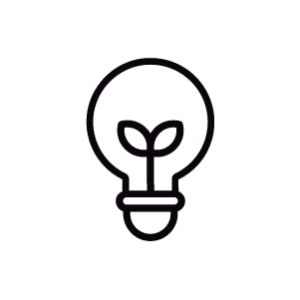 lightbulb icon black lightbulb icon
